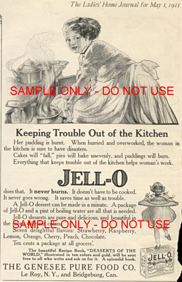Jell-O Ad 1911